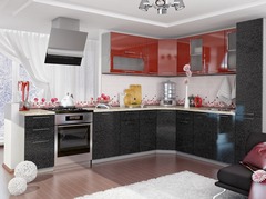 Угловые готовые кухонные гарнитуры в Кызыле