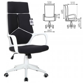 Кресло офисное BRABIX Prime EX-515 (черная ткань) в Кызыле - kyzyl.katalogmebeli.com | фото
