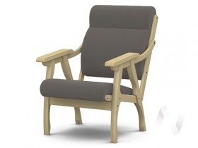 Кресло Вега-10 (бесцветный лак/ULTRA STONE) в Кызыле - kyzyl.katalogmebeli.com | фото