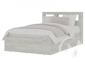 Кровать 1,2 МС Гранд (дуб крафт белый) в Кызыле - kyzyl.katalogmebeli.com | фото