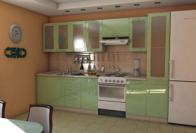 Кухня Максимус-23 3000 мм в Кызыле - kyzyl.katalogmebeli.com | фото