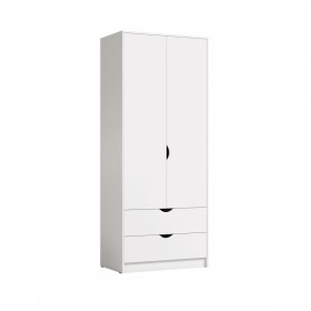 Шкаф для одежды 13.327 Уна (Белый) в Кызыле - kyzyl.katalogmebeli.com | фото